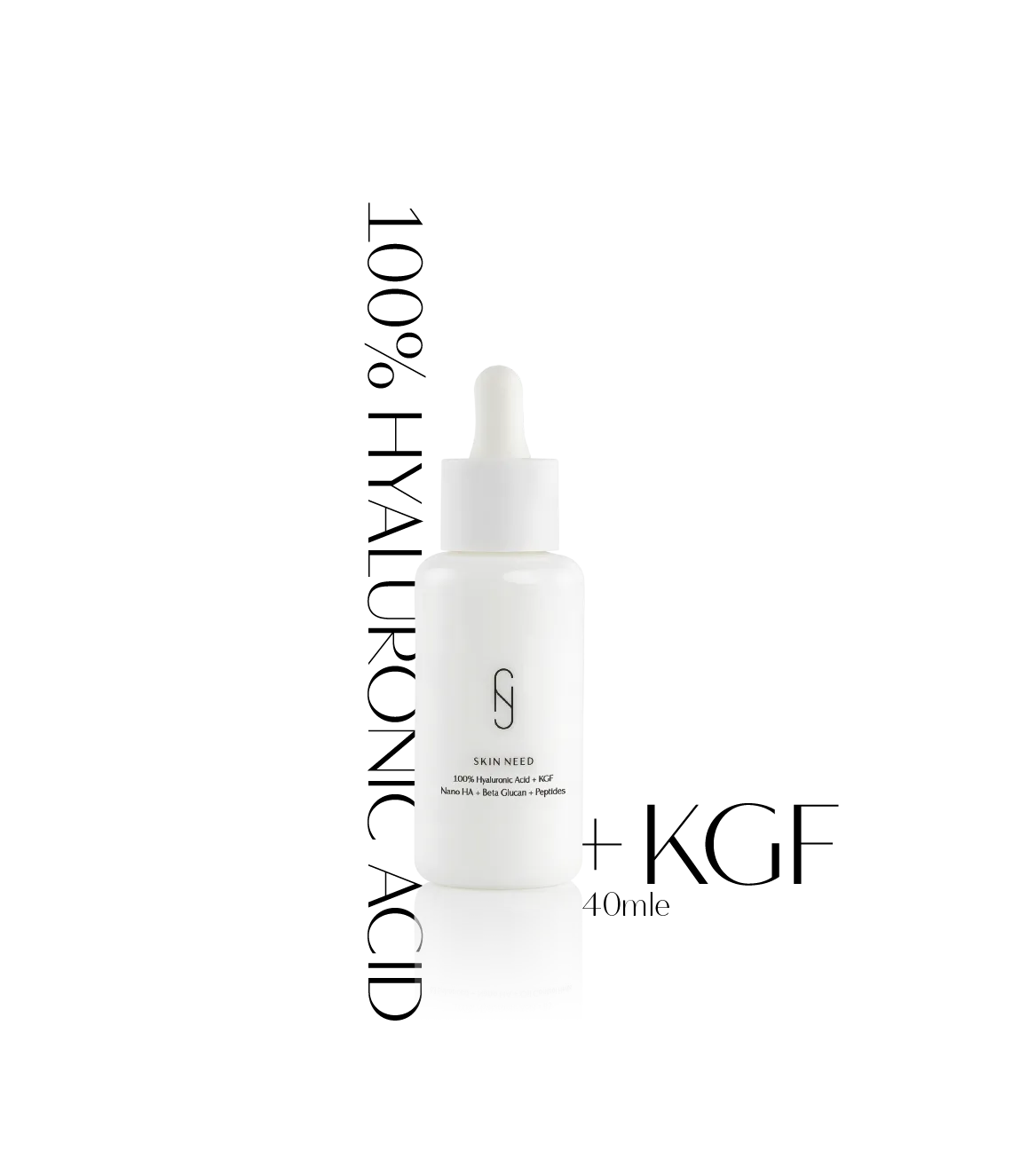 100% HYALURONIC ACID   KGF
