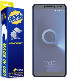 [2 Pack] Alcatel 3V Matte Case Friendly Screen Protector