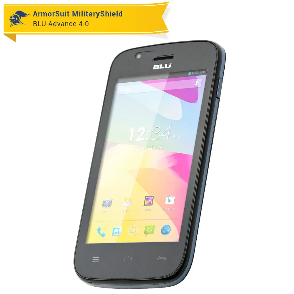 [2-Pack] BLU Advance 4.0 Anti-Glare (Matte) Screen Protector