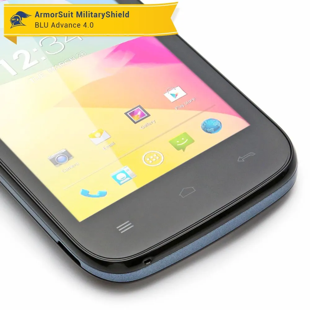 [2-Pack] BLU Advance 4.0 Anti-Glare (Matte) Screen Protector