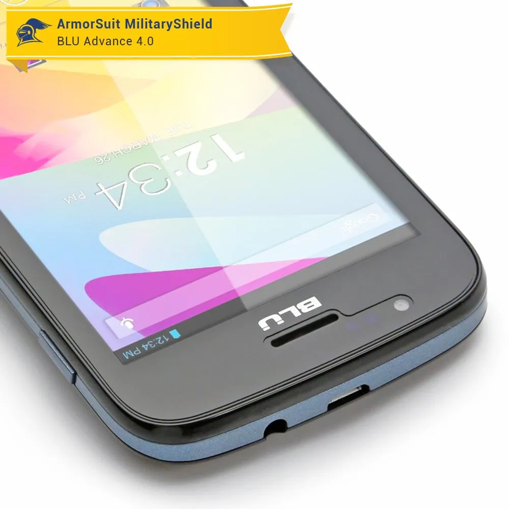 [2-Pack] BLU Advance 4.0 Anti-Glare (Matte) Screen Protector