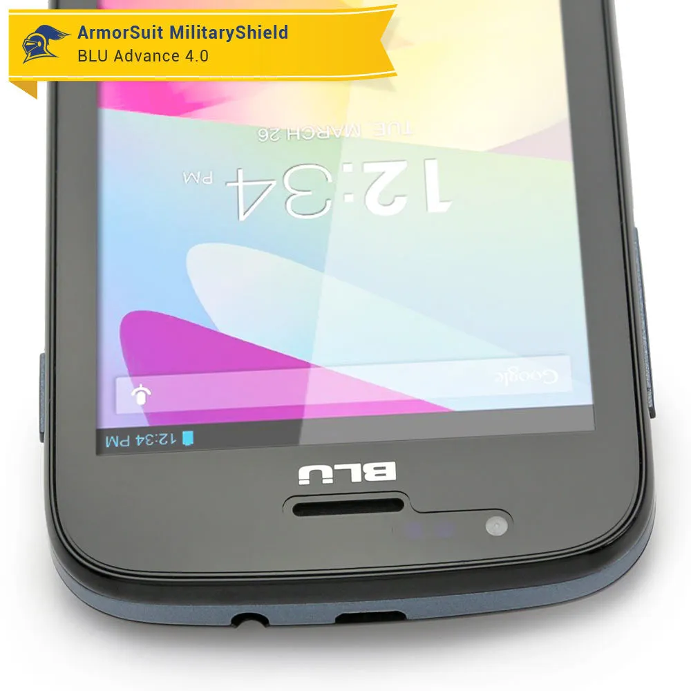 [2-Pack] BLU Advance 4.0 Anti-Glare (Matte) Screen Protector