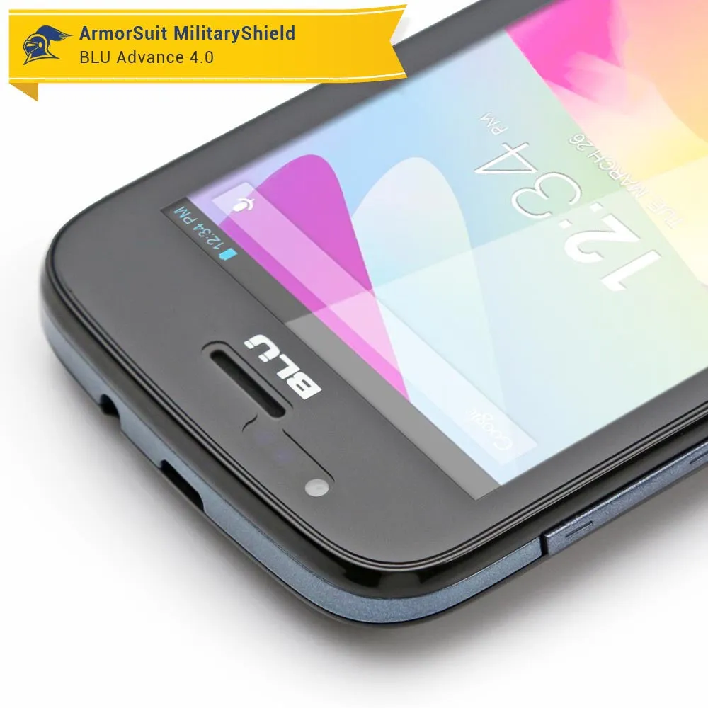 [2-Pack] BLU Advance 4.0 Anti-Glare (Matte) Screen Protector