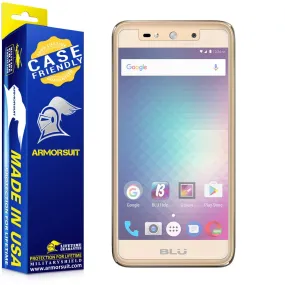 [2-Pack] BLU Advance 5.0 Pro Matte Case Friendly Screen Protector