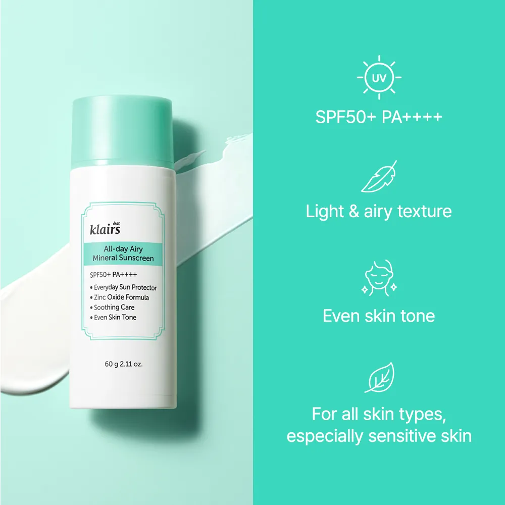 All-day Airy Mineral Sunscreen