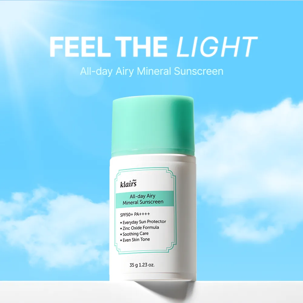 All-day Airy Mineral Sunscreen