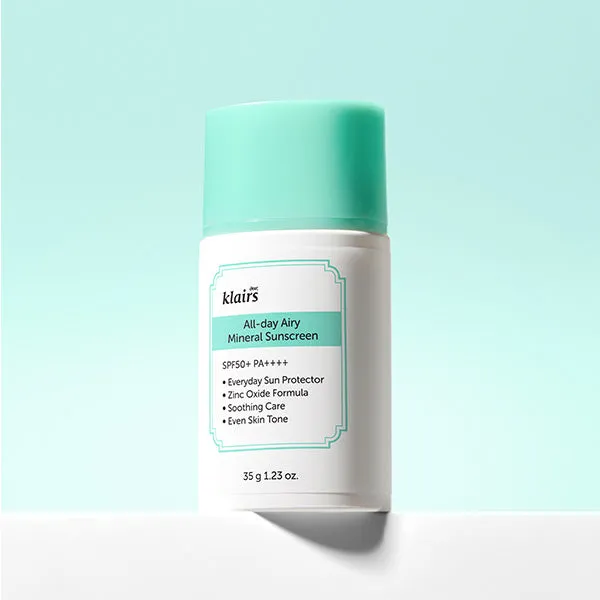 All-day Airy Mineral Sunscreen