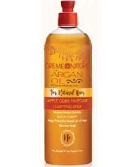 ARGAN OIL APPLE CIDER VINEGAR CLARIFYING RINSE