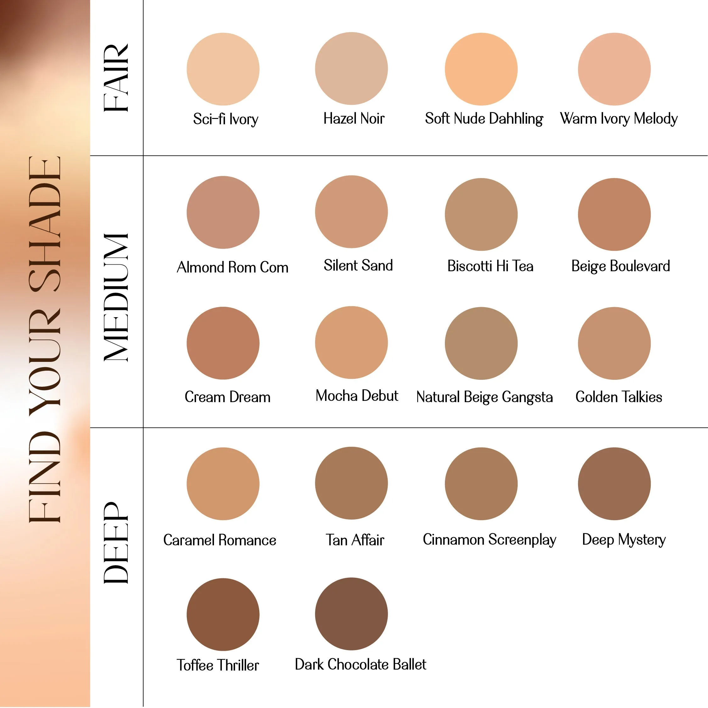 Beige Boulevard- Lights Camera Foundation  4K Matte Finish