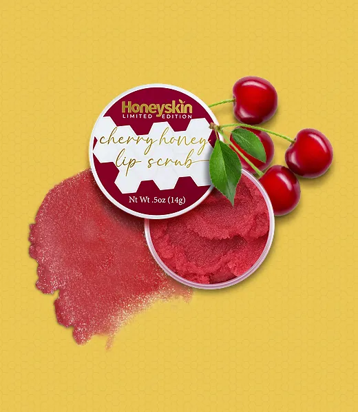 Cherry Honey Lip Exfoliating Scrub