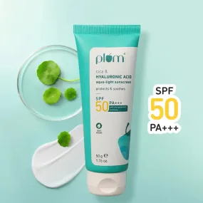 Cica & Hyaluronic Acid SPF 50 PA    Sunscreen