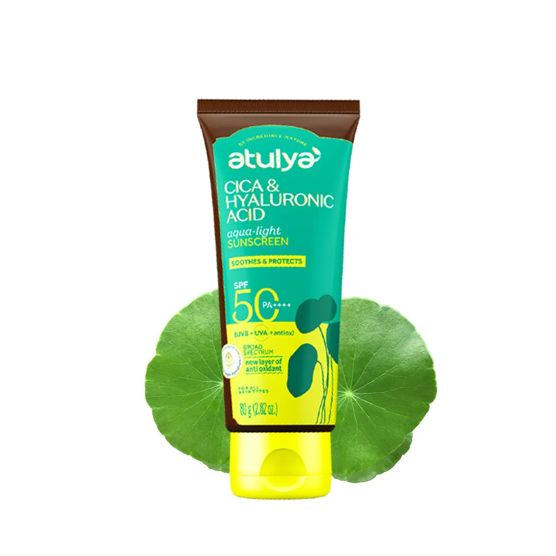 CICA & HYALURONIC ACID SUNSCREEN SPF 50 PA     Sunscreen -80g