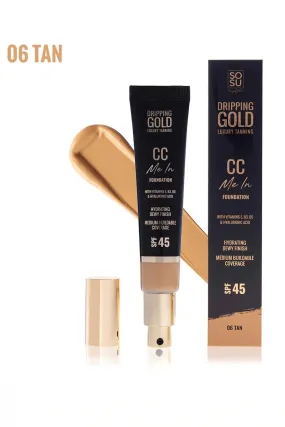 Dripping Gold CC Cream Foundation SPF Tan 06