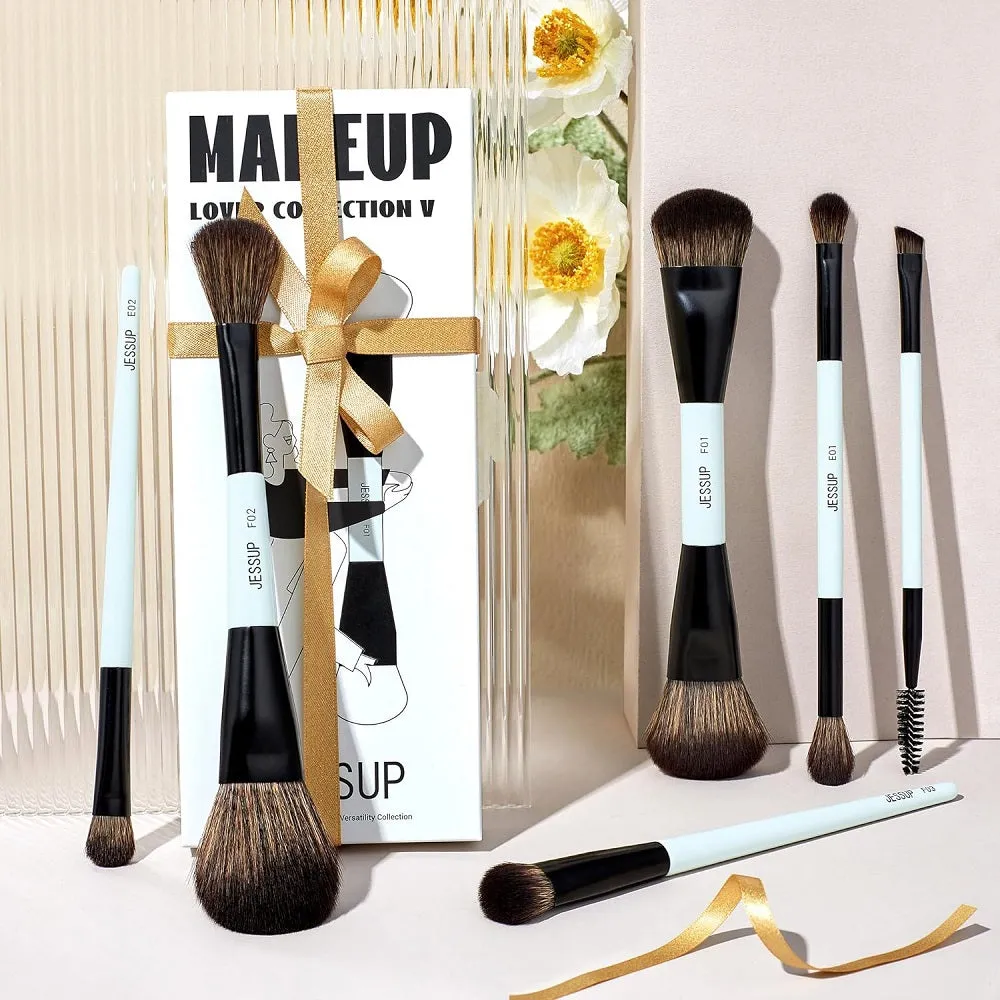 Duo-End Brush zestaw pędzli do makijażu T501 6szt.