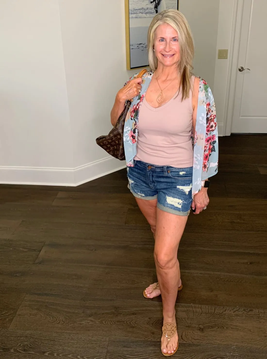Floral Chiffon Kimono - old