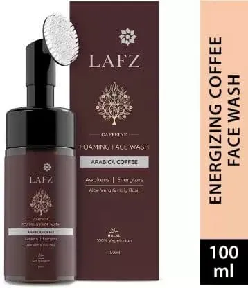Lafz Halal Arabica Coffee Foaming Face Wash With Built-In Face Brush