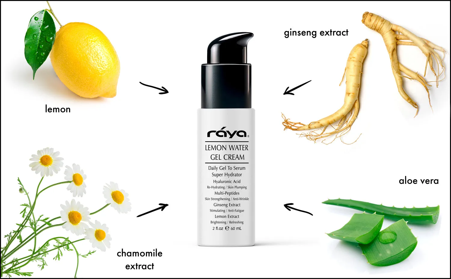 LEMON WATER GEL CREAM (308) RAYA SPA