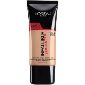 L'OREAL - Infallible Pro-Matte Foundation Ivory Beige - 1 fl oz (30 ml)