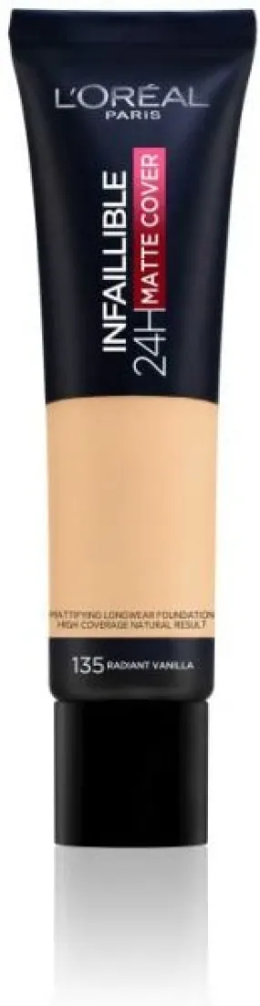 L'Oreal Paris, Infallible Matte Cover 135 Radiant Vanilla