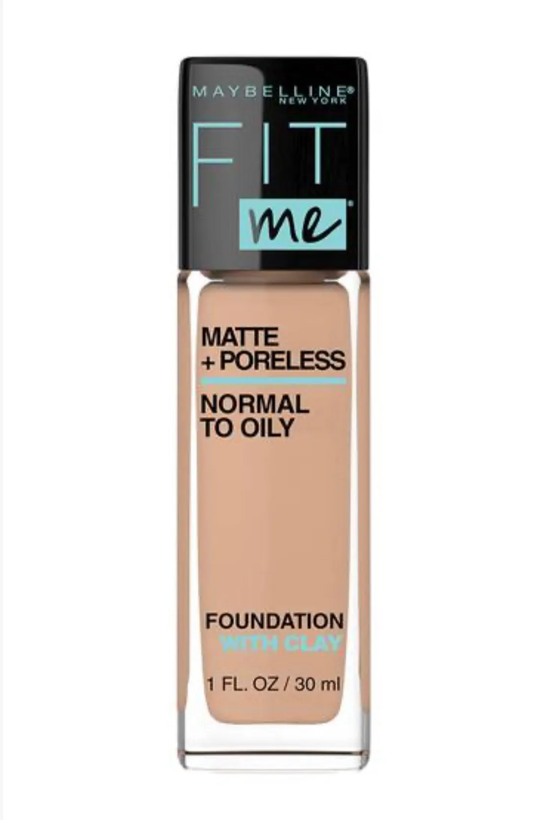 MAYBELLINE Fit Me Matte   Poreless كريم الأساس خفيف الوزن من ميبيلين فت مي
