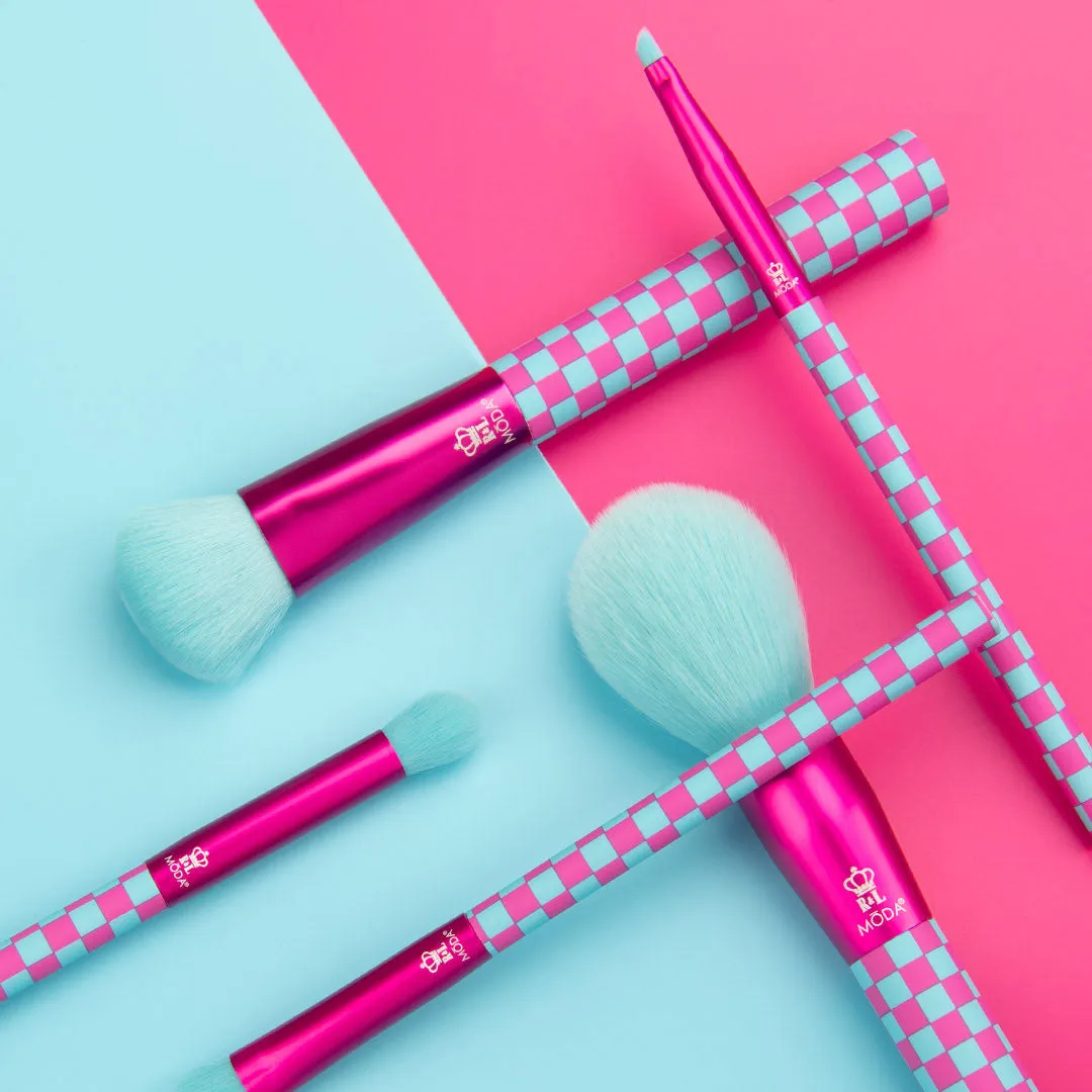 MŌDA® Check Me Out, Pink & Blue 5pc Kit