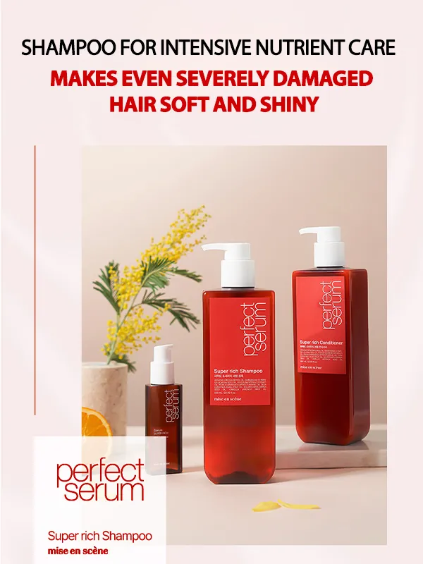 MISE EN SCENE Perfect Serum Super Rich Shampoo 680ml