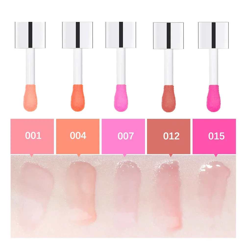 Moisturizing Lip Glow Oil - Cherry Seed Oil, Plumping & Hydrating Gloss