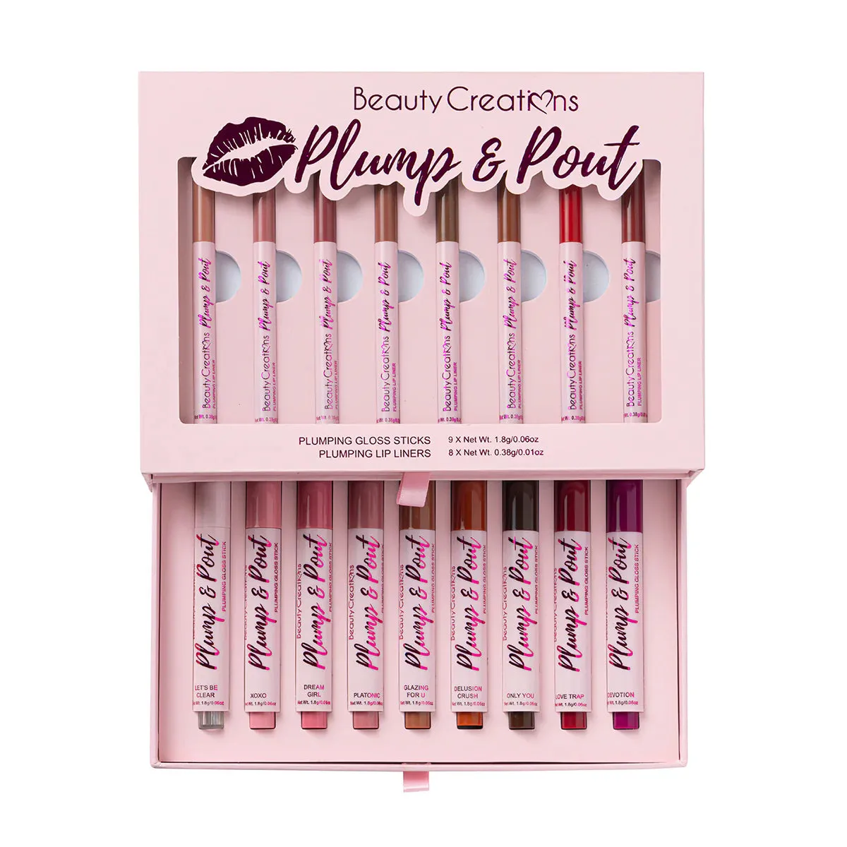 Plump and Pout Joint PR Collection 17 PC Set (1 unit)