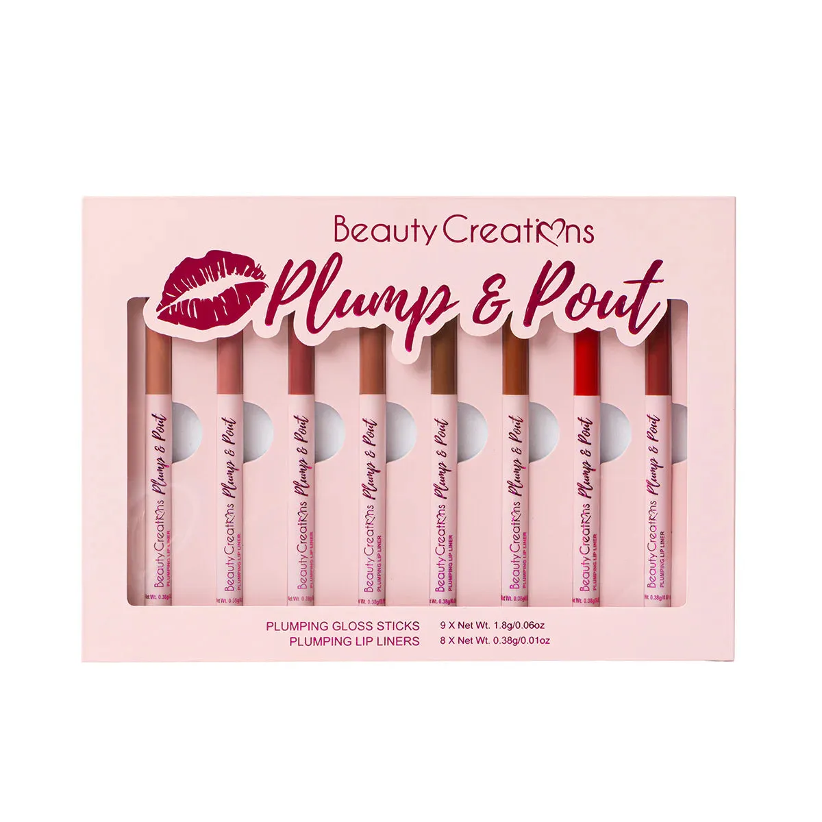 Plump and Pout Joint PR Collection 17 PC Set (1 unit)