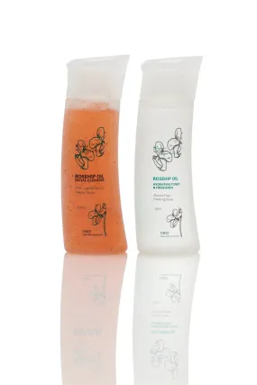 Rosehip Oil Mini Cleanser, Toner Duo