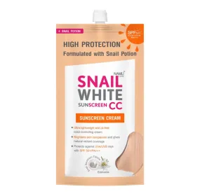 SnailWhite CC Sunscreen SPF 50    - 6ml ( brown sachet )