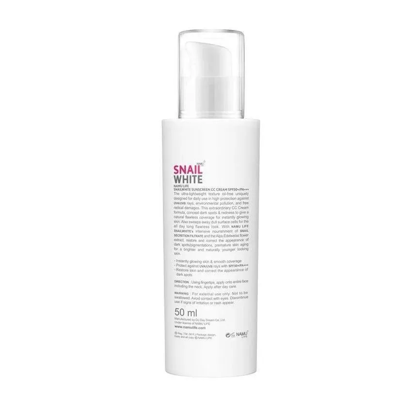SnailWhite CC Sunscreen SPF 50