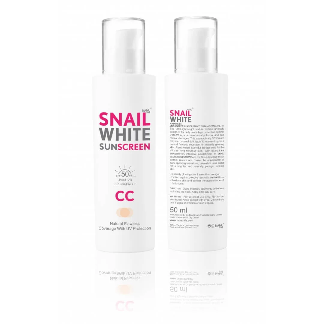 SnailWhite CC Sunscreen SPF 50