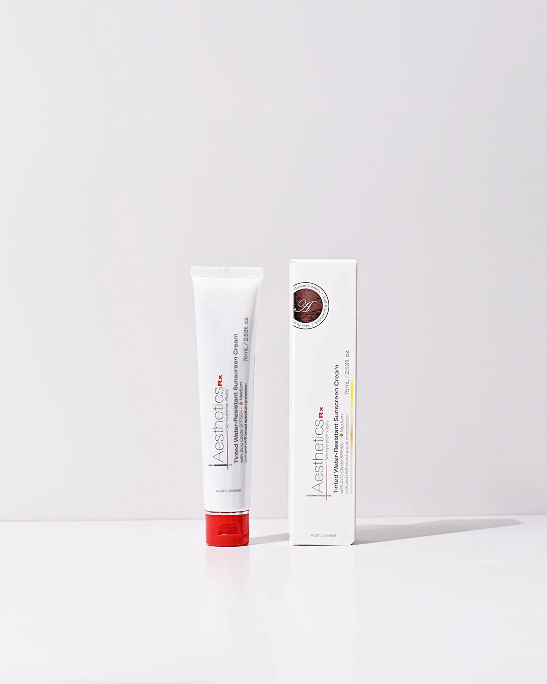 Tinted Water-Resistant Sunscreen with Zinc SPF50 