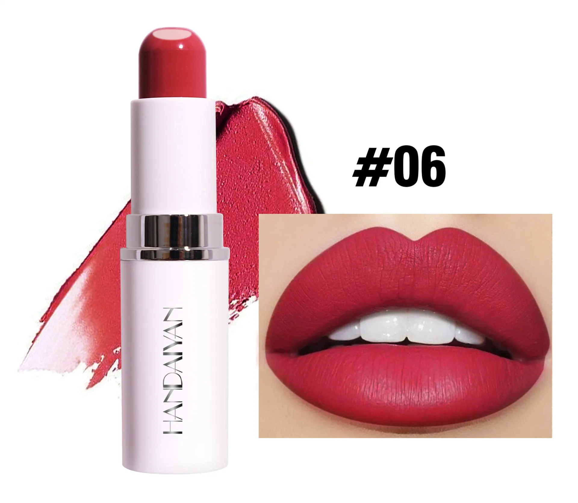 Two-in-One Matte Moisturizing Lipstick