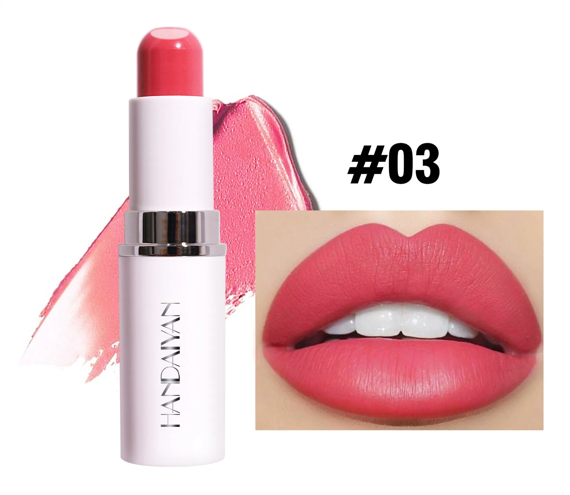 Two-in-One Matte Moisturizing Lipstick