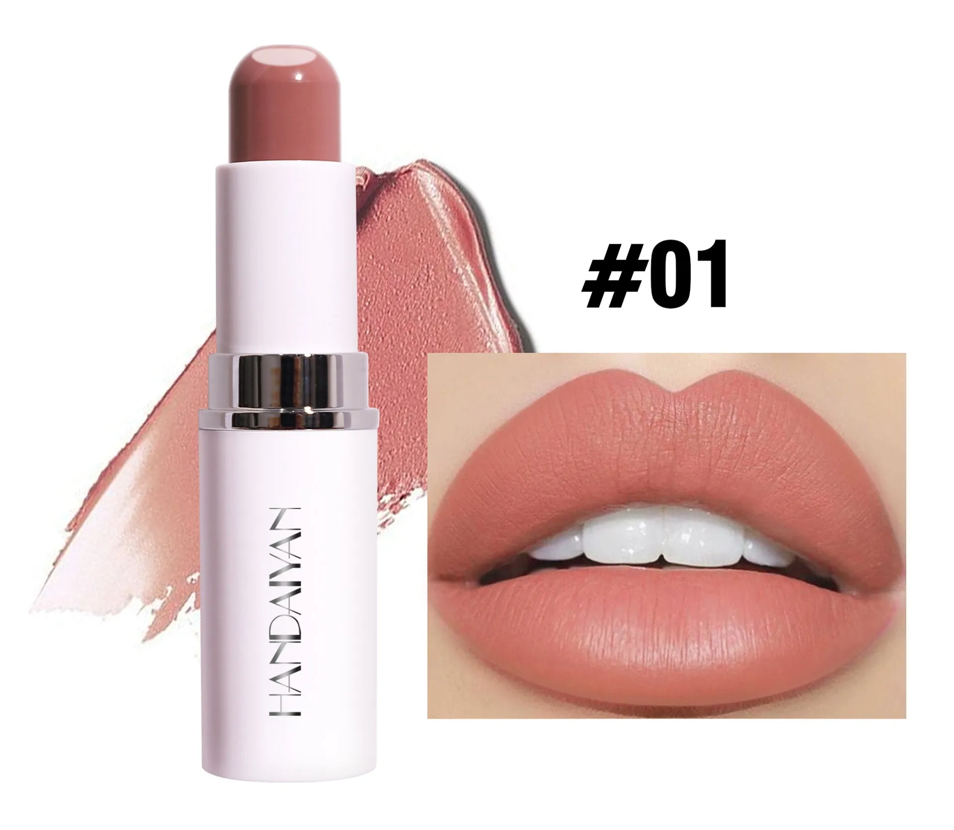 Two-in-One Matte Moisturizing Lipstick