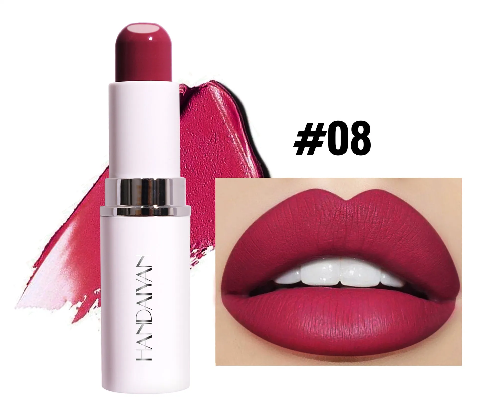 Two-in-One Matte Moisturizing Lipstick