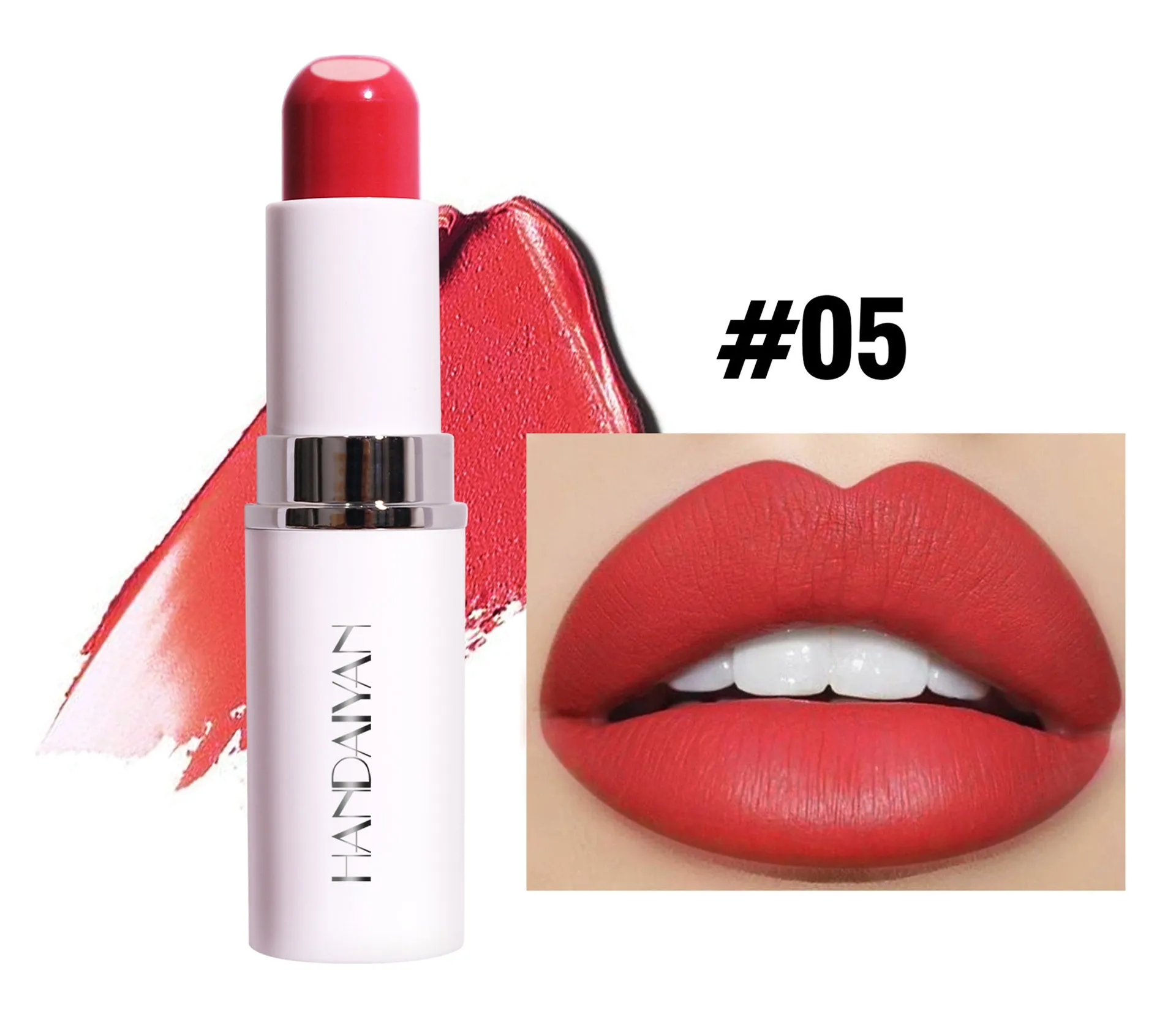Two-in-One Matte Moisturizing Lipstick
