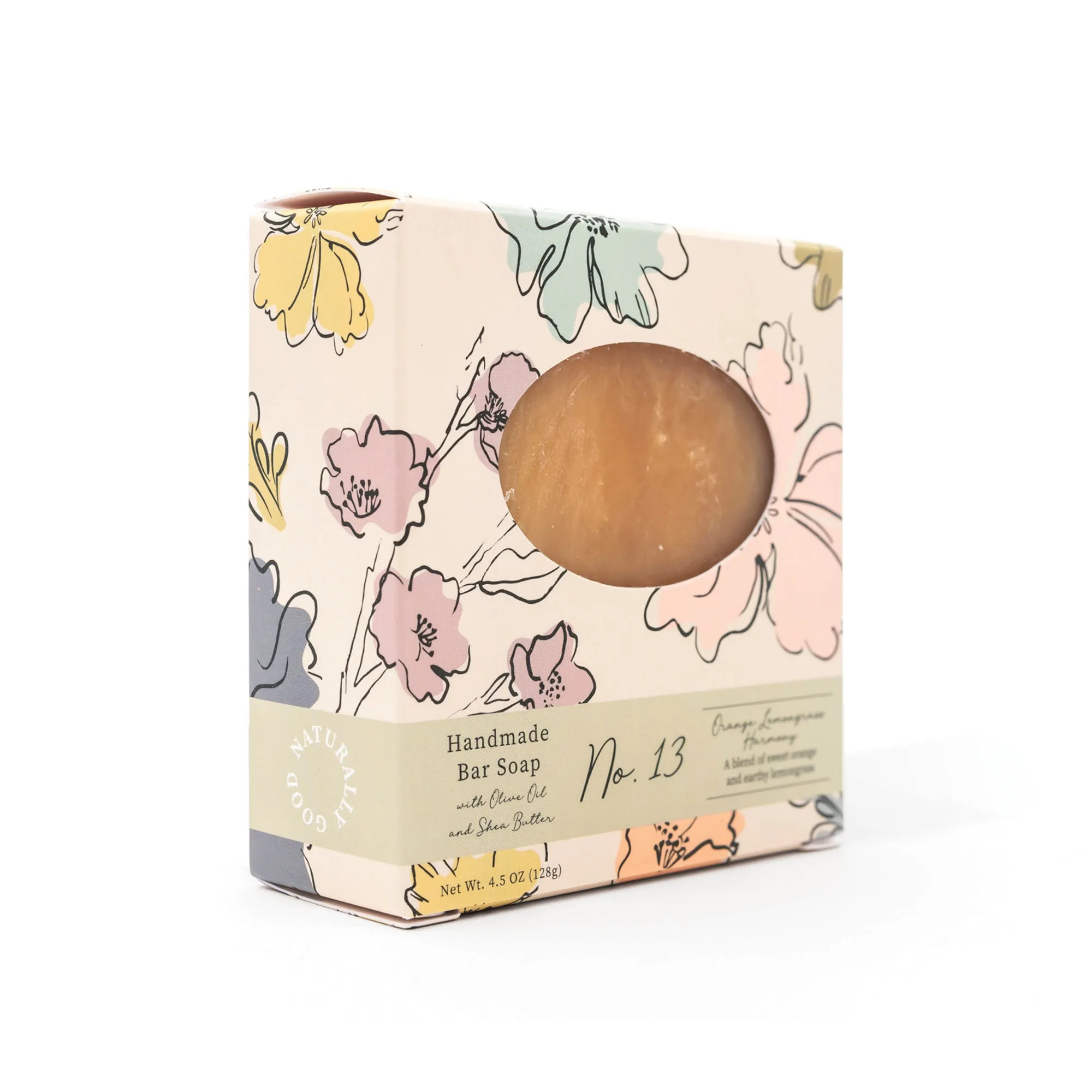 Wild Blossom Soap No. 13 - Orange Lemongrass Harmony